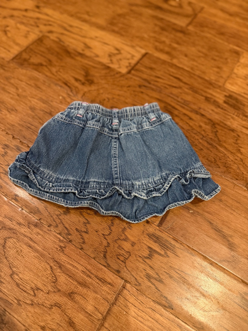 Vintage Y2K 2007 Nickelodeon 3T skirt with shorts, built-in butterflies ruffles - Picture 5 of 9